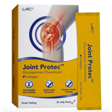 Gnc Lac Joint Protec Glucosamine Chondroitin Collagen 30 Sachet Jelly Joint Supplement Sendi Shopee Indonesia