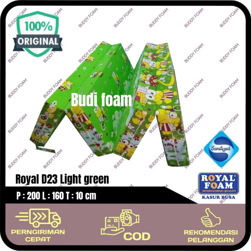ROYAL FOAM Kasur Lipat  Busa Royal size 200 x 160 x 10 cm