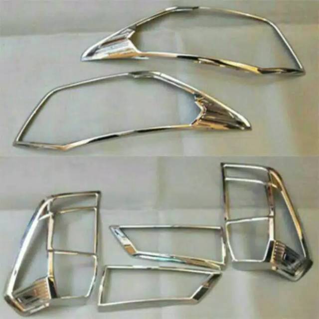 Paket Garnish List Lampu Depan Belakang Calya Sigra