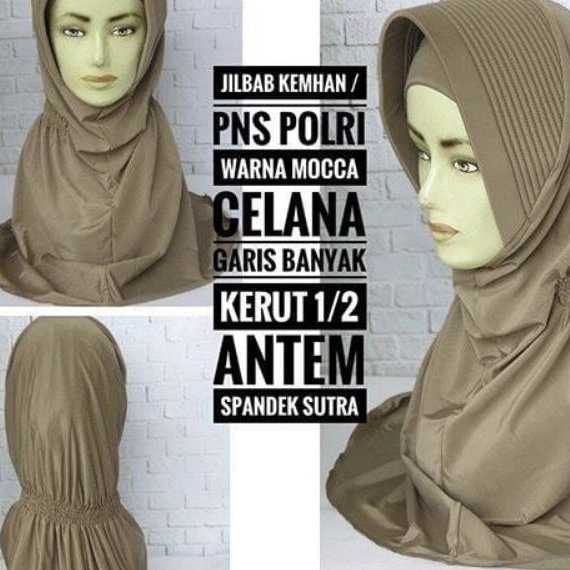 Jilbab PNS polri