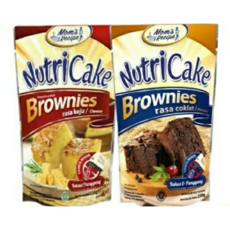 

Nutricake brownies 230gram