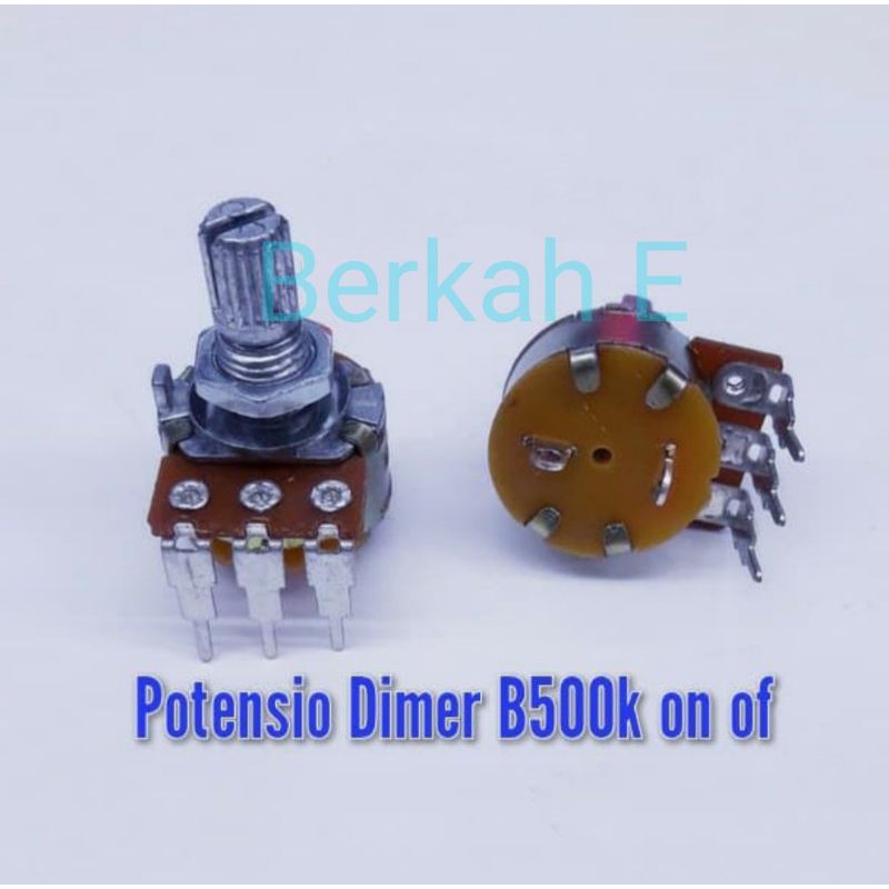 Potesio Dimer 3Kaki On/Off B500K