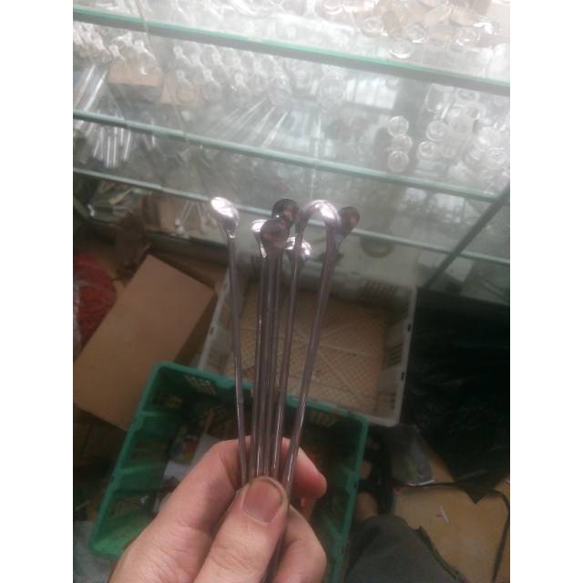 Spatula lab bahan stainless