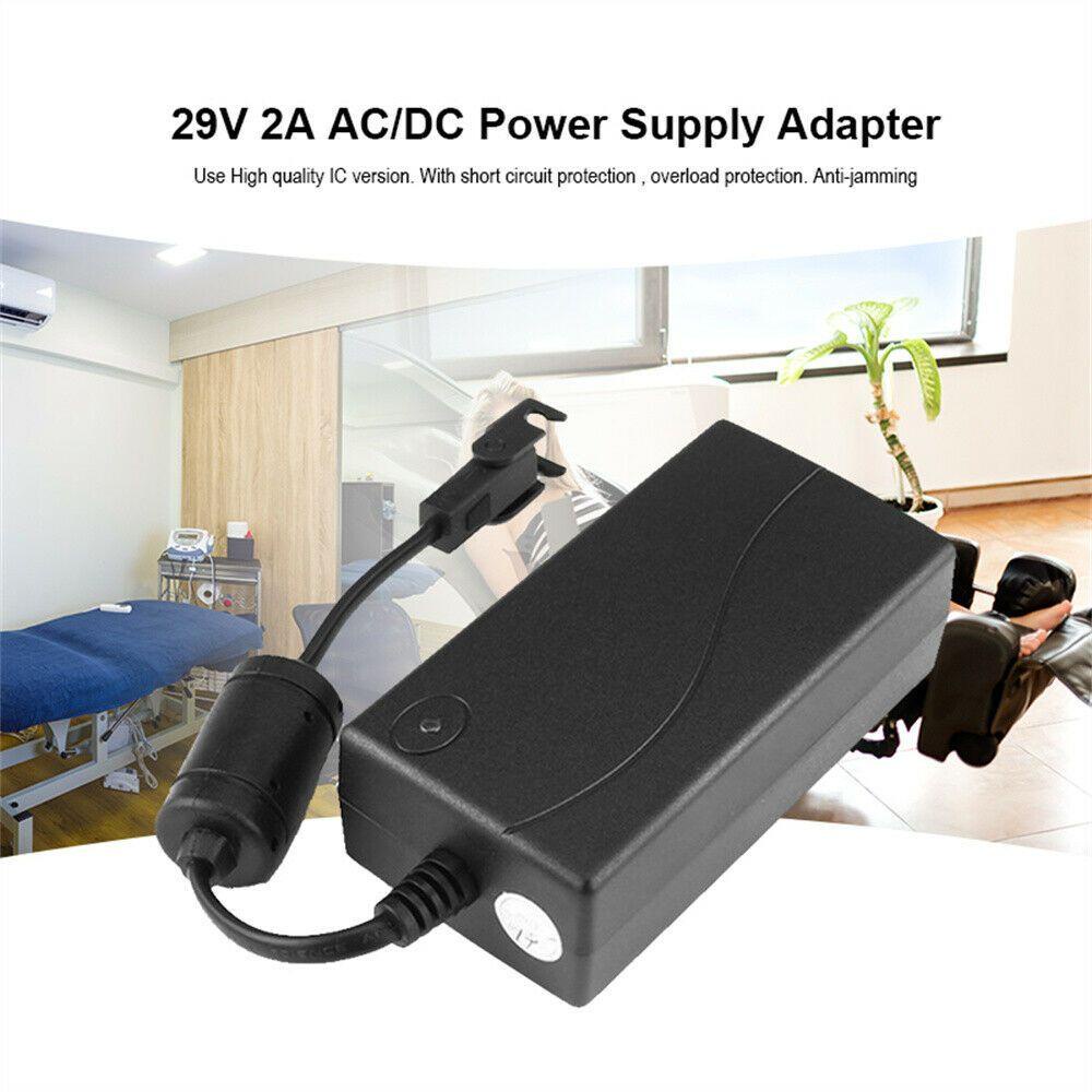 Top 29V 2A Charger Portable Transformer Tools Dengan Gesper Penarik 2pin Recliner Elektrik