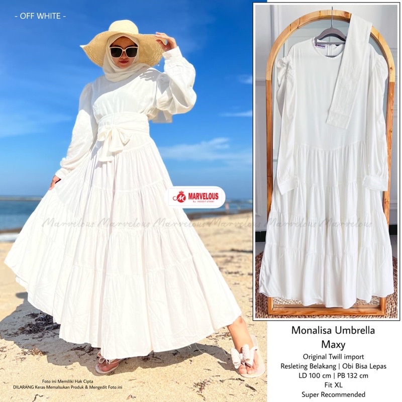 ATASAN WANITA MONALISA UMBERELLA MAXY ORIGINAL BRAND BY MARVELOUS