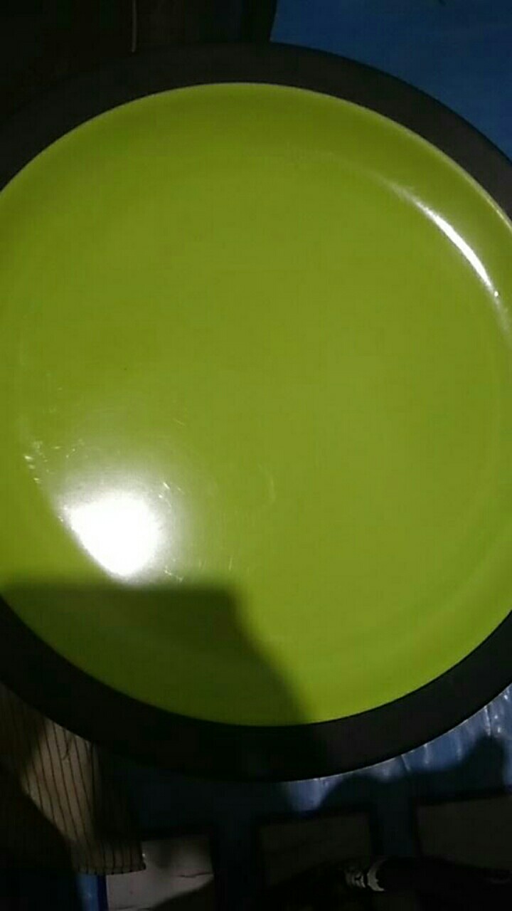 Cc-(6 Pcs) Golden Dragon Melamin Piring Bulat 10 (p10a8)