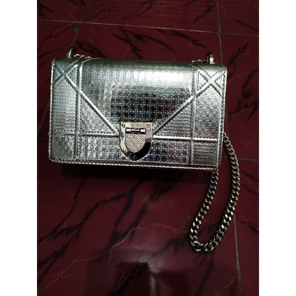 Preloved tas slempang kondangan wanita Christian Dior