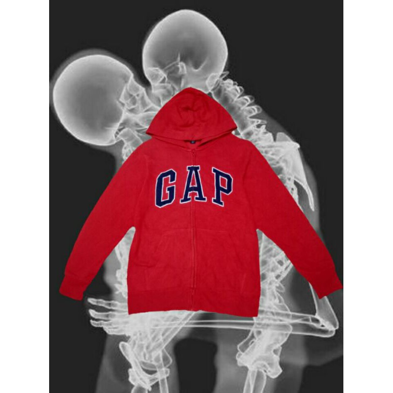 Zip Hoodie GAP merah second original