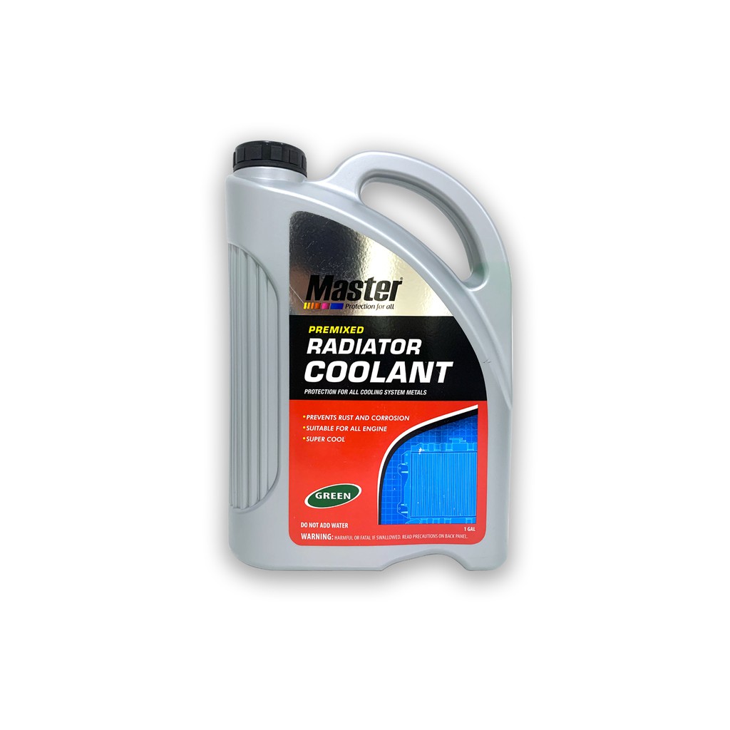 MASTER RADIATOR COOLANT HIJAU - AIR RADIATOR HIJAU ISI 4 LITER