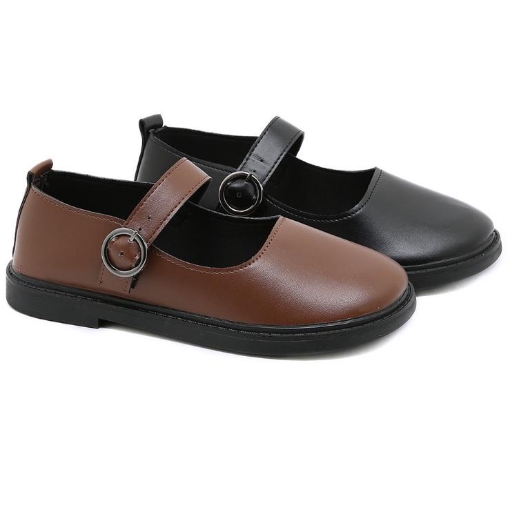 NICOLE SEPATU LOAFERS WANITA KELSEY KEL70 SEPATU DOCMART WANITA SEPATU KULIT KERJA IMPORT 4K2