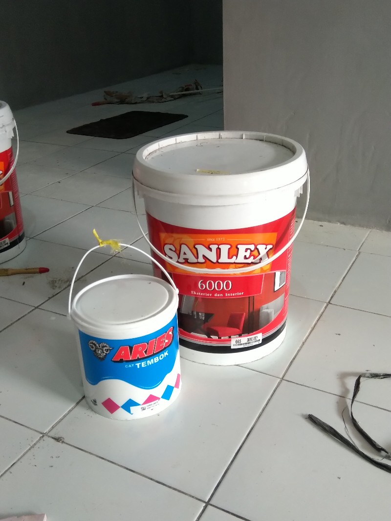 Cat Tembok Aries Putih Cat Tembok Murah Aries Domba Interior Super White 5 Kg