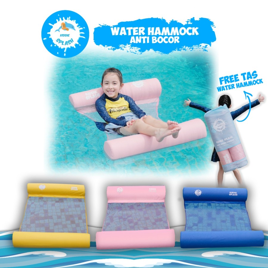 KIDDIE SPLASH Pelampung Kasur Matras Renang Busa untuk ANAK bisa Untuk Tiduran dan Duduk