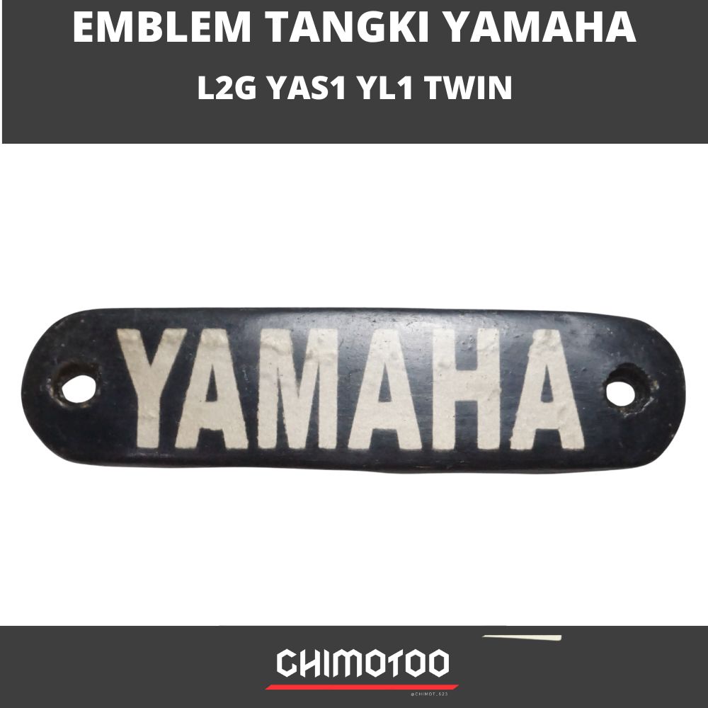 Emblem Tangki Yamaha L2g Yasi Yl1 Twin