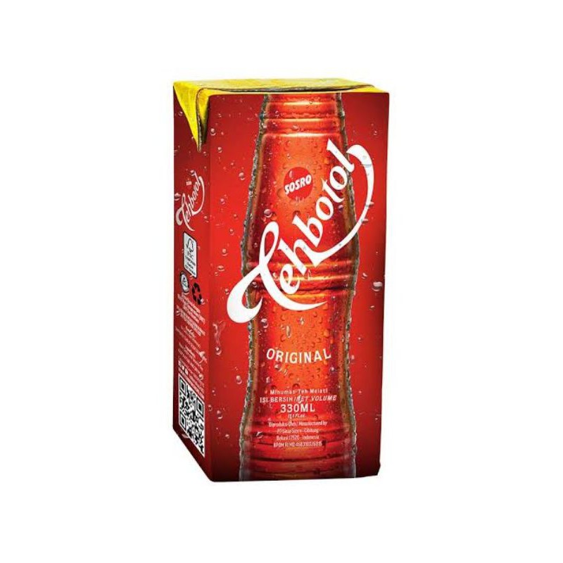 

Teh Botol Sosro Kotak 330ml / 24Pcs / 1 Box