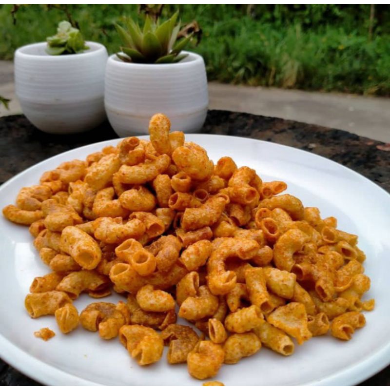 

Makroni pedas,makroni gurih makaroni balado makroni mantul(250gr)
