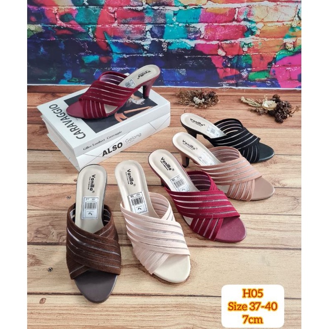 ABBUSHOES H 05 haig hells silang puring maysari 7cm