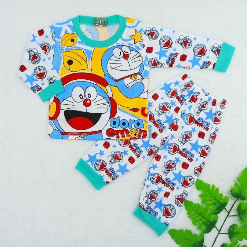 [Ss-4016] Piyama Bayi Newborn 0-6bulan, Pakaian Bayi, Baju Tidur Bayi