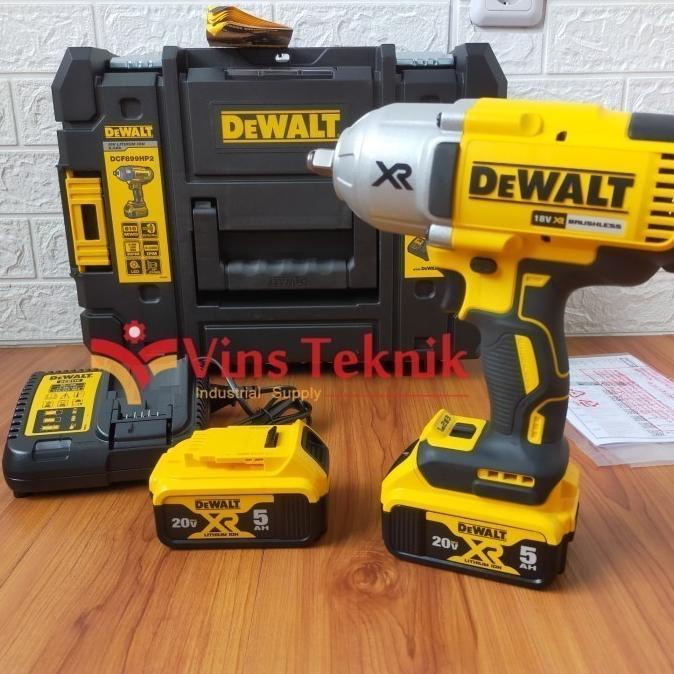 Mesin Bor Impact Wrench Dcf 899 Hp2 Cordless Impact Dewalt Dcf899Hp2