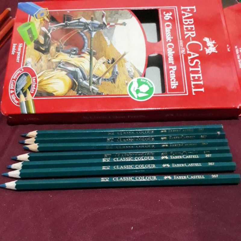

PENSIL WARNA FABER CASTEL NO 357 SATUAN
