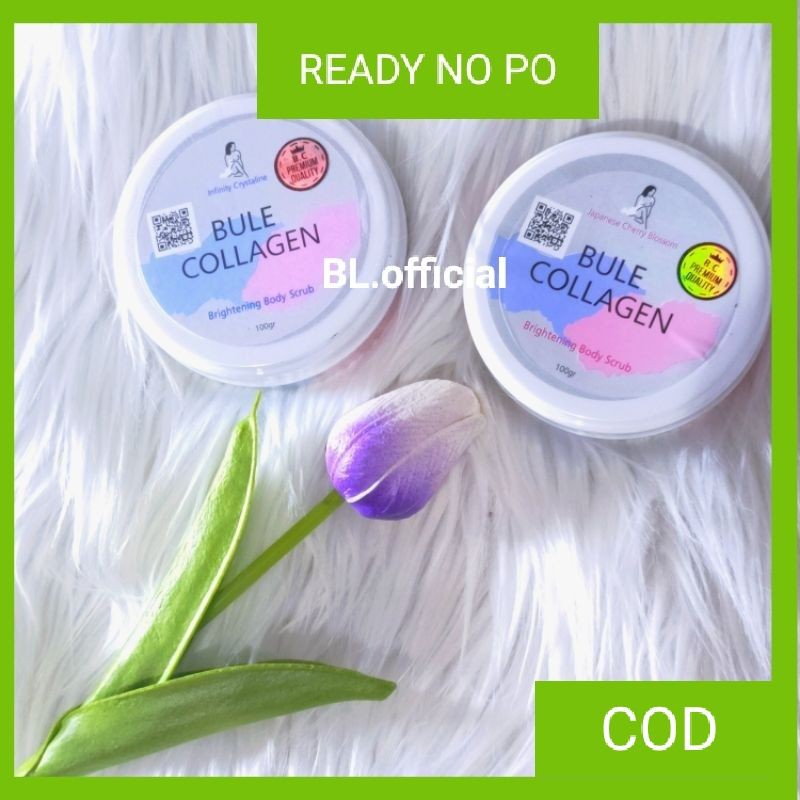 Bule Collagen Body Scrub BPOM + HALAL MUI