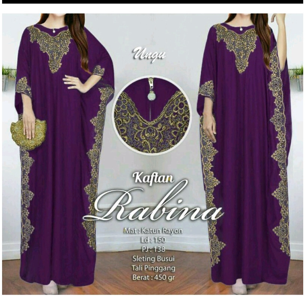 JYACOLECTION-KAFTAN WANITA JUMBO-KAFTAN LEBARAN-KAFTAN WANITA MUSLIM-KAFTAN LEBARAN TERBARU