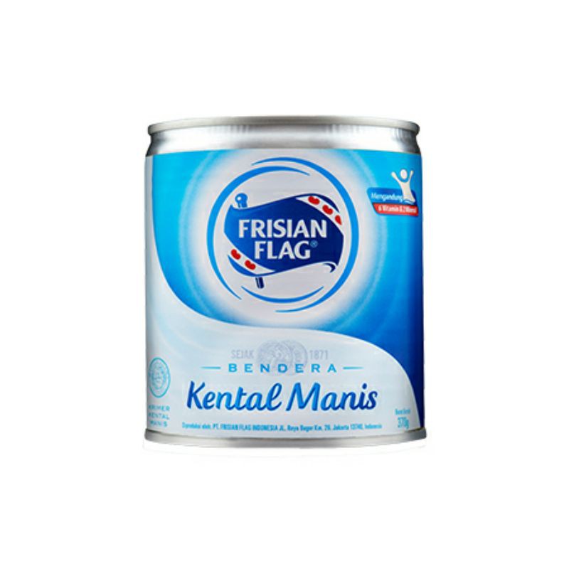 

Susu Frisian Flag kaleng 370gr