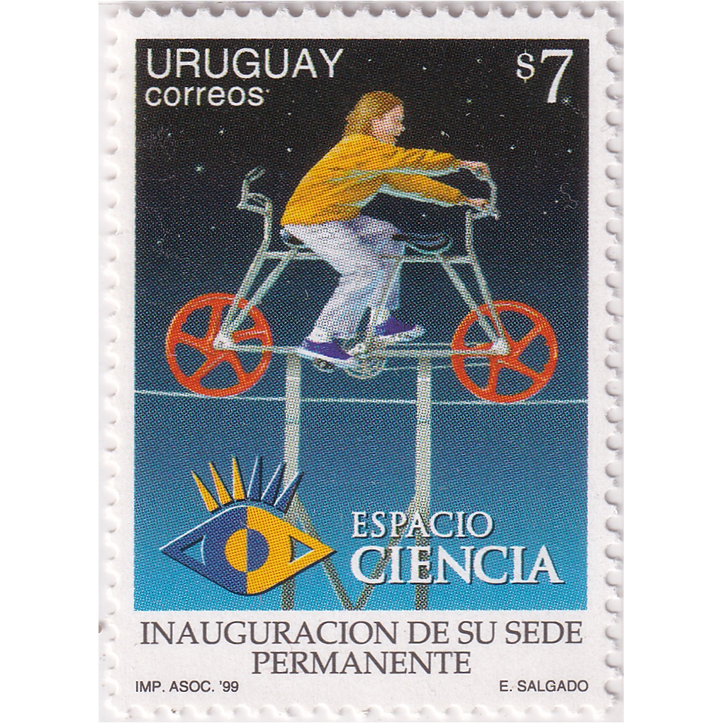 

Prangko Uruguay 1999 - Inauguration of the Permanent Space Science Visitor Centre