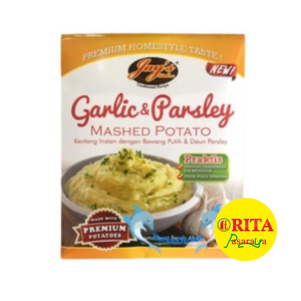 

Jay's Garlic & Parsley Mashed Potato 45gr