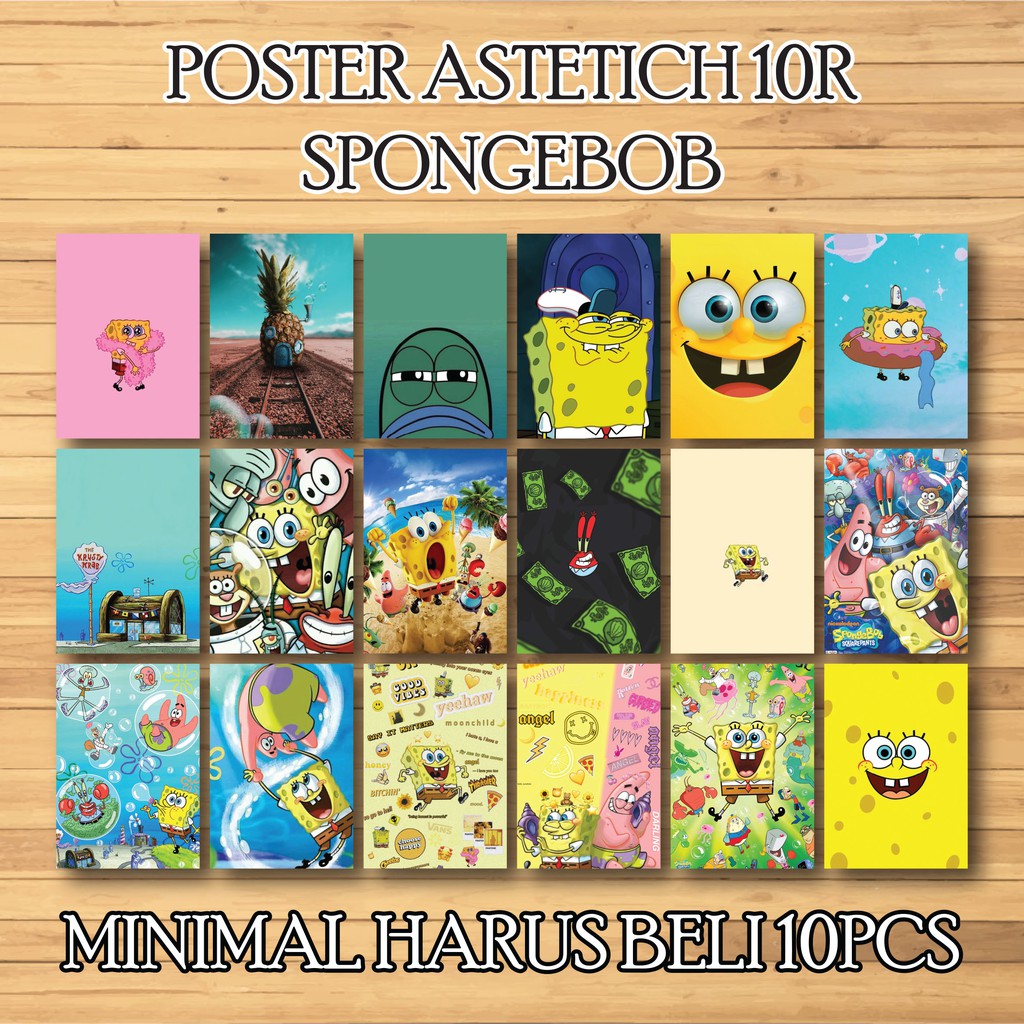 [24PCS] Poster Spongebob A5