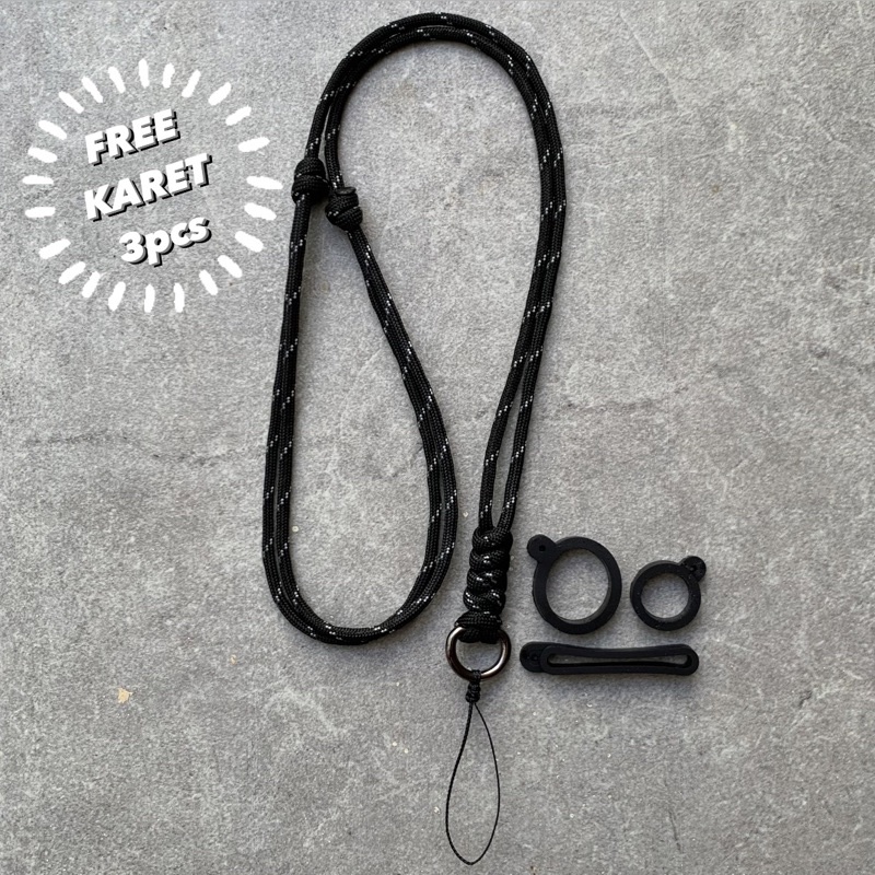 

LANYARD TALI PARACORD KALUNG DIAMETER 4MM
