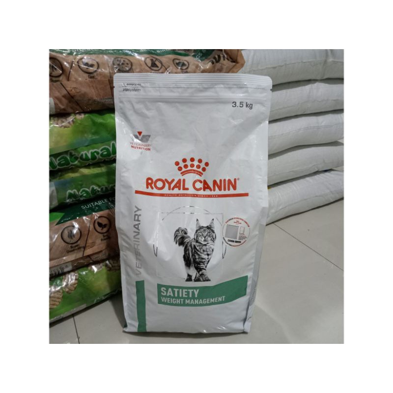 Royal Canin Feline Satiety Weight Management Cat 3.5kg Freshpack | dryfood kering khusus pengontrol berat badan