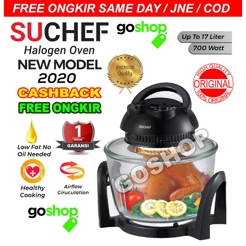 SUCHEF Halogen 'Air Fryer' Oven 7 In 1