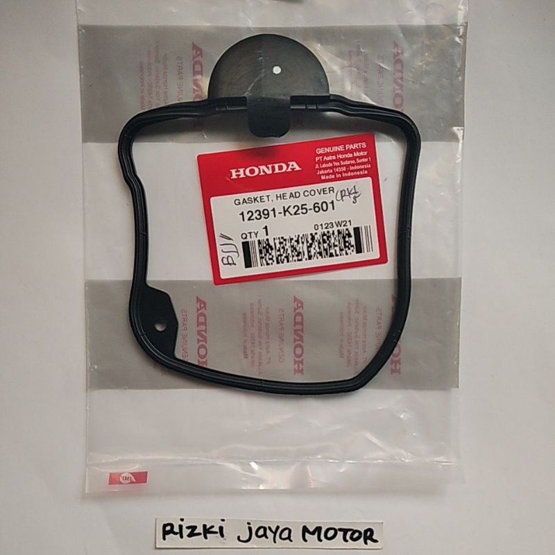 Gasket Head cover beat fi scoopy fi vario fi 12391-K25-601 ori AHM