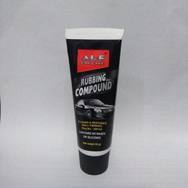 Rubbing Compound Alfagloss/ Penghilang Baret Mobil &amp; Motor 50 gram