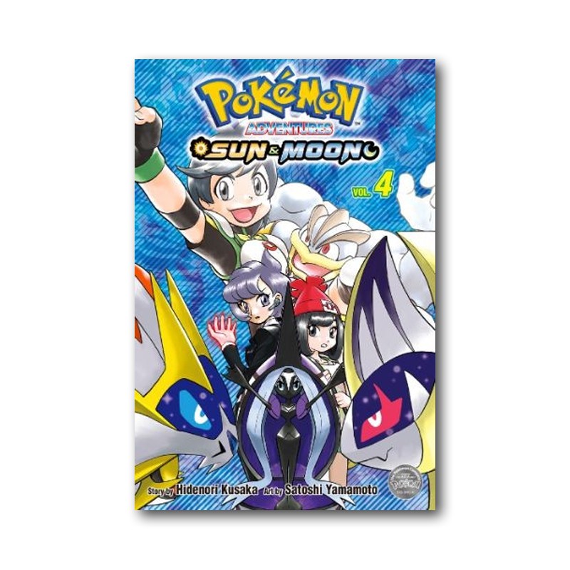 Pokemon Adventures Sun & Moon #4-9789811468407-Buku Ori Periplus