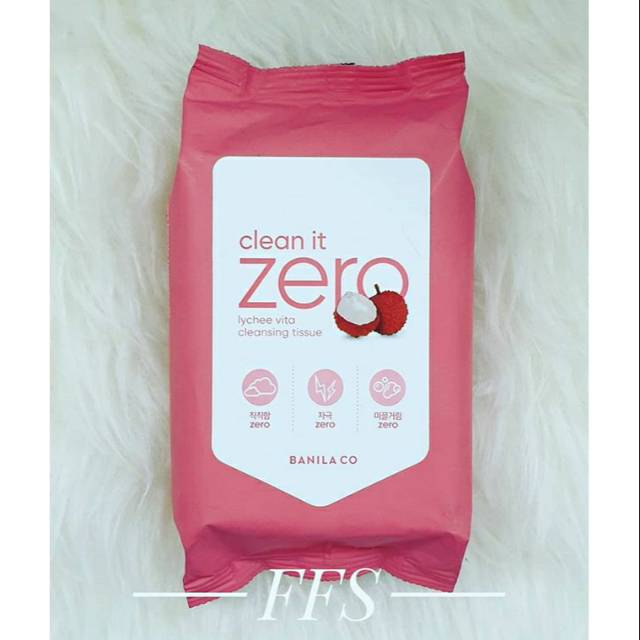 BANILA CO CLEAN IT ZERO Lychee Vita Cleansing Tissue