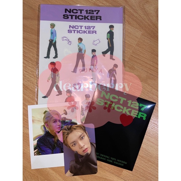 MD STICKER NCT 127 - Photo + Glow in the Dark Sticker Set
