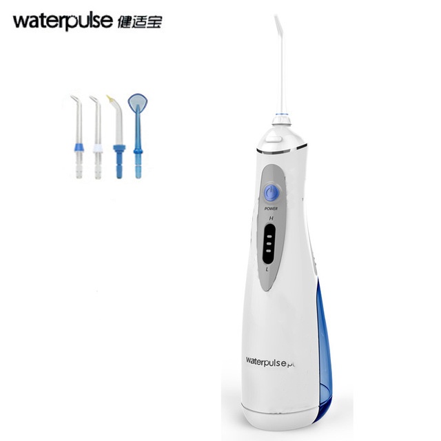 GSF Waterpulse Alat Semprot Pembersih Sela Gigi Behel Dental Flosser - V400Plus