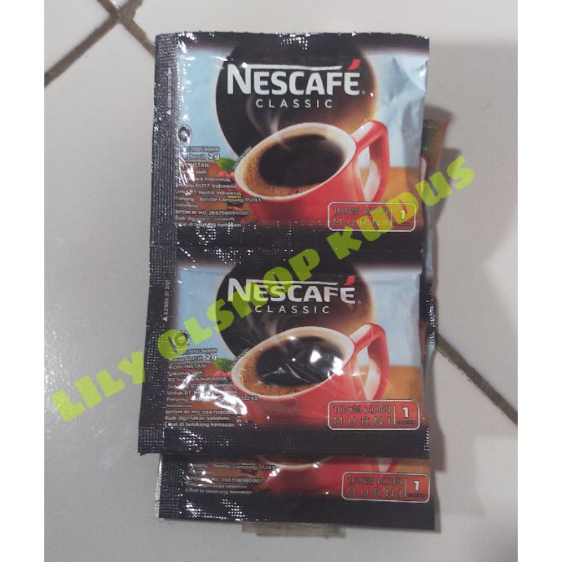 

MURAH..!! NESCAFE CLASSIC RENCENG