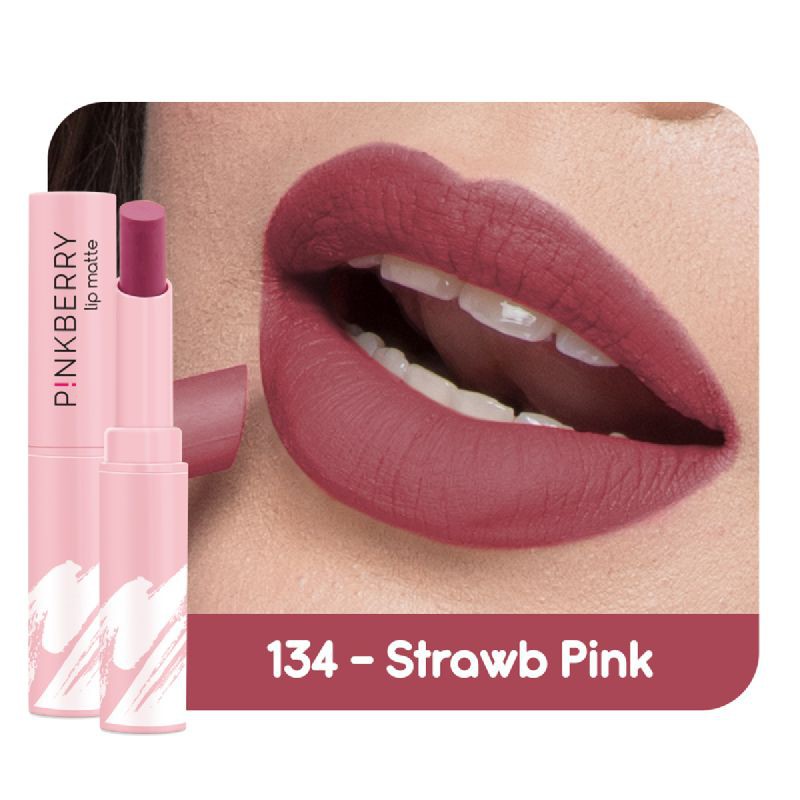 Pinkberry Lip Matte (Strawb Pink)