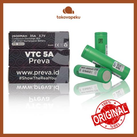 SONY VTC 5A PREVA BATTERY VTC5A 18650 2600MAH by PREVA