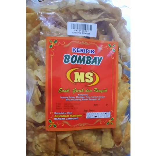 Jual keripik bombay/aneka sari rasa/oleh oleh khas lampung Indonesia