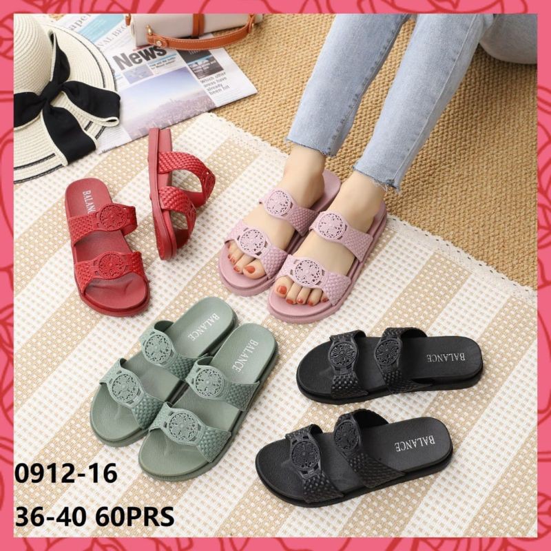 Sandal Wanita Jelly Karet Balance BLC Import