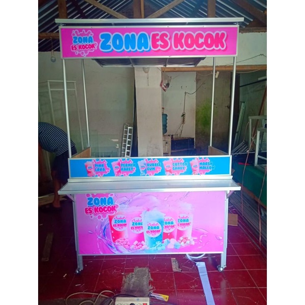 REQUEST ROMBONG LIPAT JUMBO BOOTH PORTABLE CUSTOM