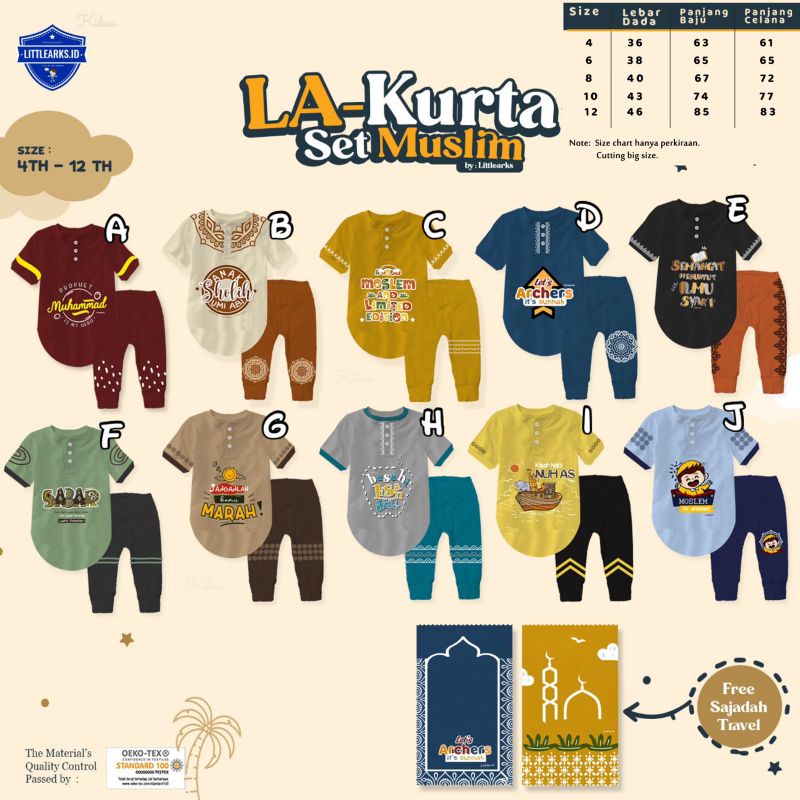 LA KURTA SET MUSLIM