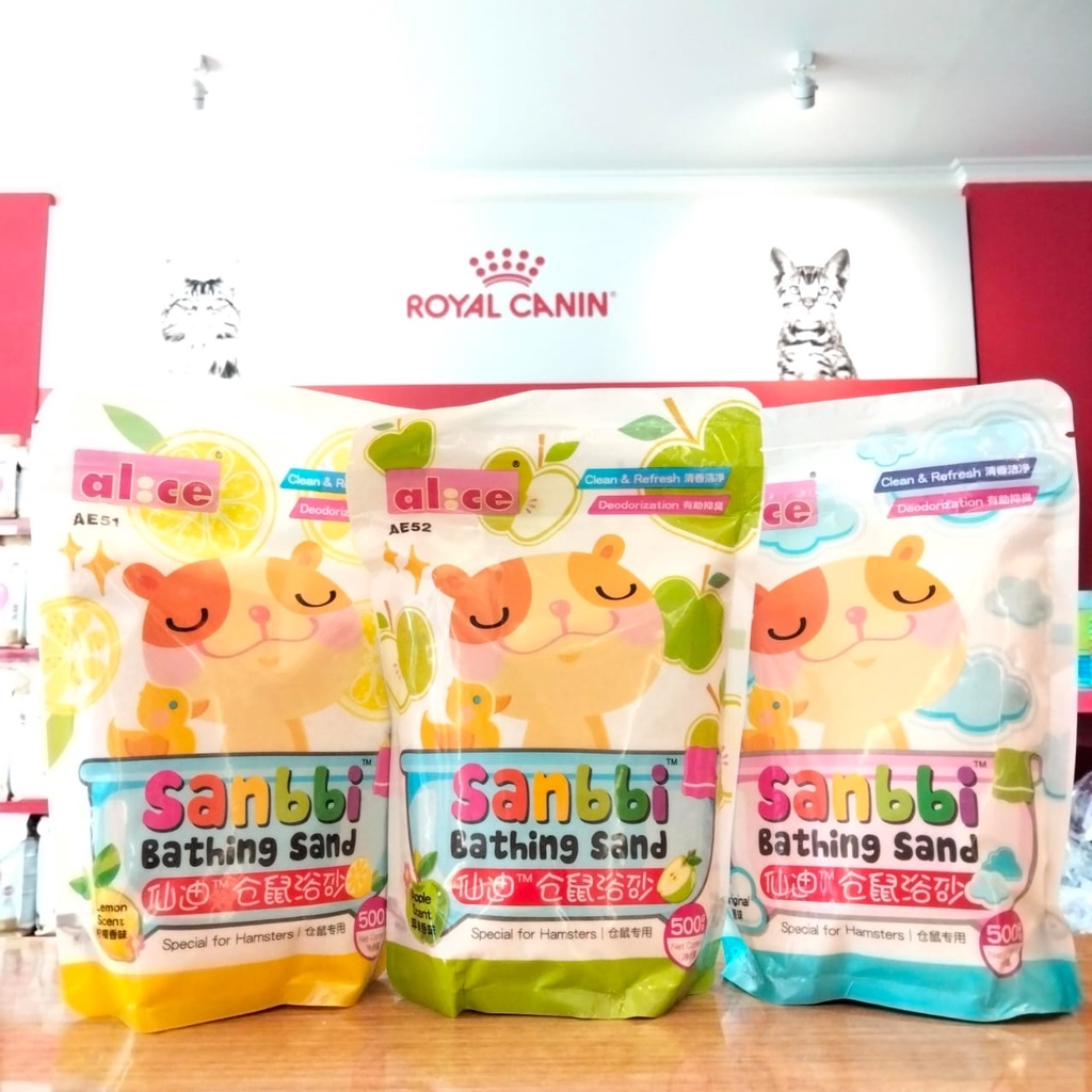 SANBBI bathing sand 500gr pasir hamster sanbbi