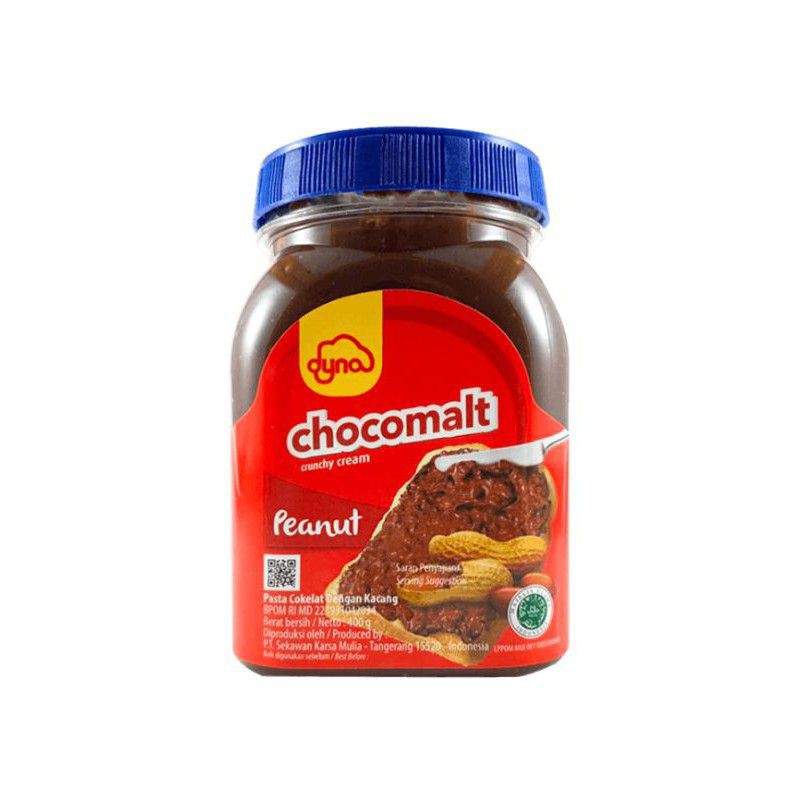 

Dyna chocomalt peanut crunchy cream 400gr