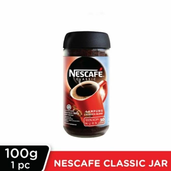 

Jual Nescafe Classic Kopi Instan Jar 100 Gram Bagus