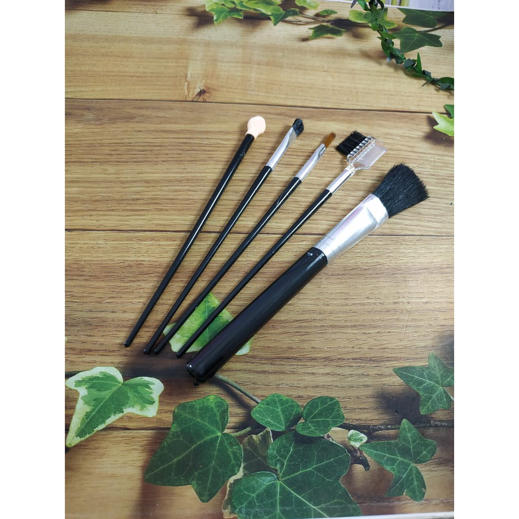 5Pcs / Lot Brush Kosmetik / Makeup untuk Eyeshadow, Alis,Tokopelanginicer