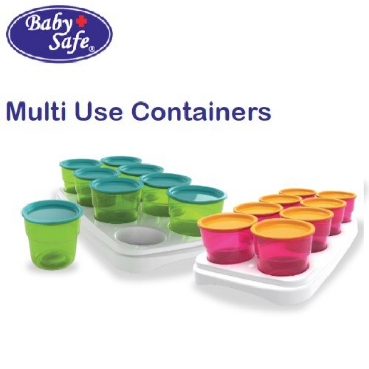 Baby Safe AP011 Multi Food Containter - NEW